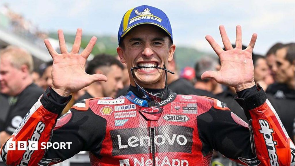 马奎兹主宰赛道赢得第10次德国MotoGP